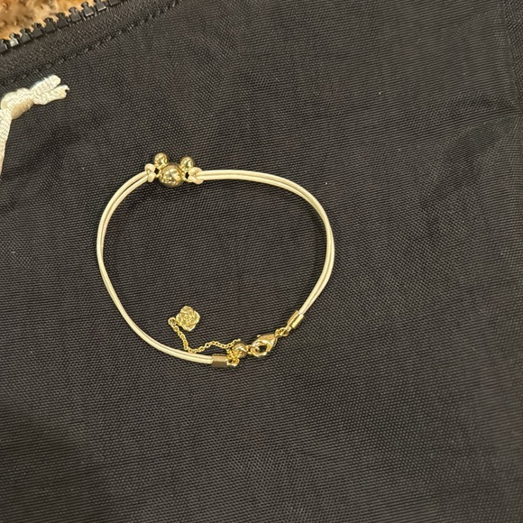 Disney Kendra Scott Cream & Gold Bracelet with bag - Picture 3 of 4